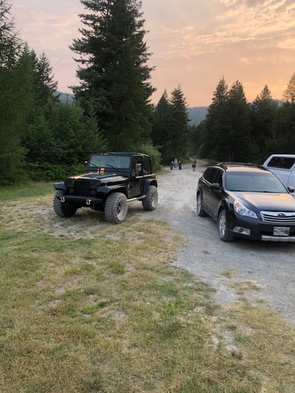 3 Inch Lifted 1995 Jeep Wrangler YJ 4WD