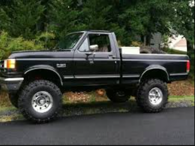 7.5 Inch Lifted 1990 Ford F-150 4WD