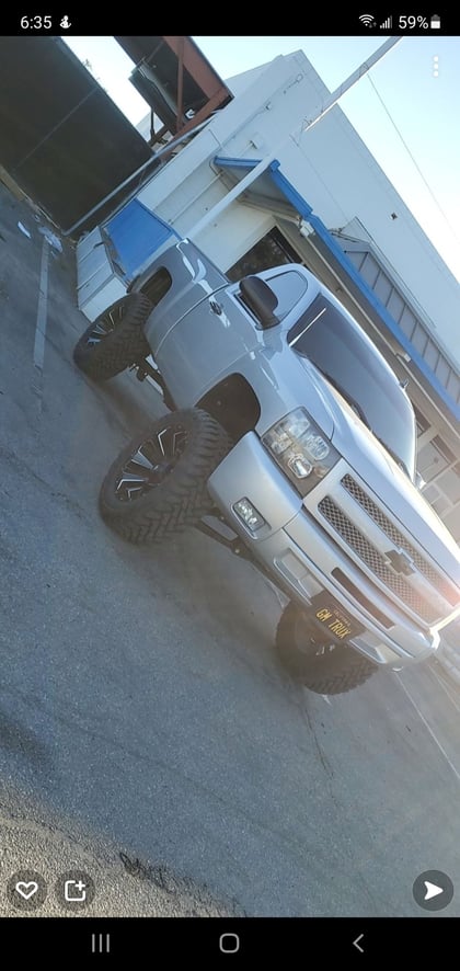 7.5 Inch Lifted 2013 Chevy Silverado 1500 2WD