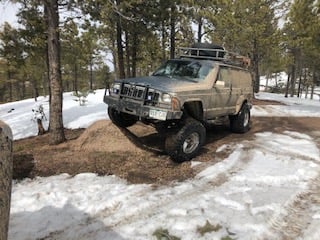 6 Inch Lifted 1995 Jeep Cherokee 4WD