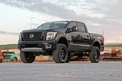6 Inch Lifted 2017 Nissan Titan Pro4X