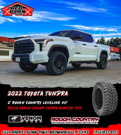 1.75 inch Lifted 2022 Toyota Tundra 4WD