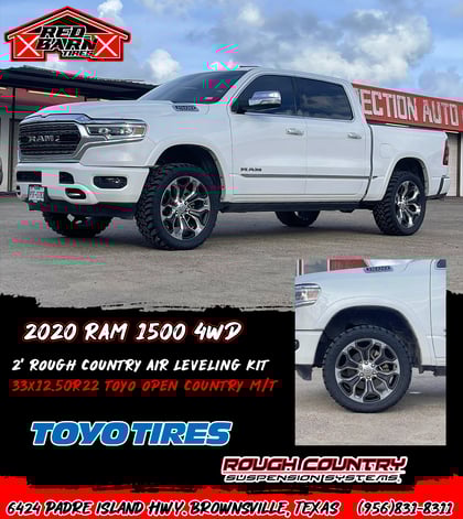 2 inch Lifted 2020 Ram 1500 4WD