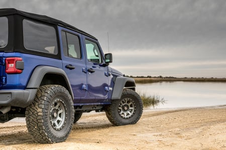 Jeep Wrangler JL Tire Sizes