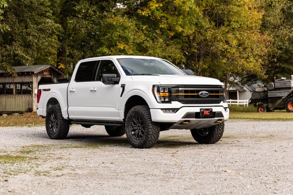 2 Inch Leveled  2021 Ford F-150 Tremor