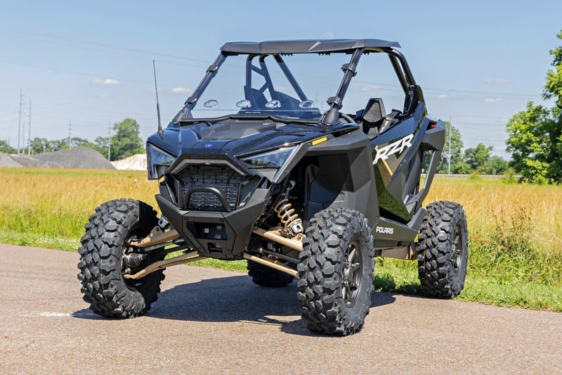 Rough Country Scratch Resistant Half Windshield For Maverick Sport- 98101931