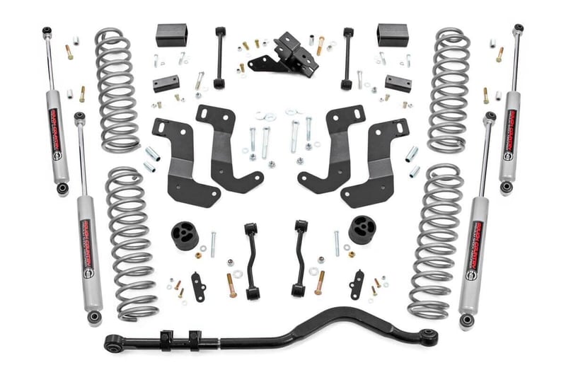 ROUGH COUNTRY 3.5インチ スプリングJeep ジープ ラングラー ROUGH COUNTRY(ラフカントリー)正規代理店】 リフトアップキット