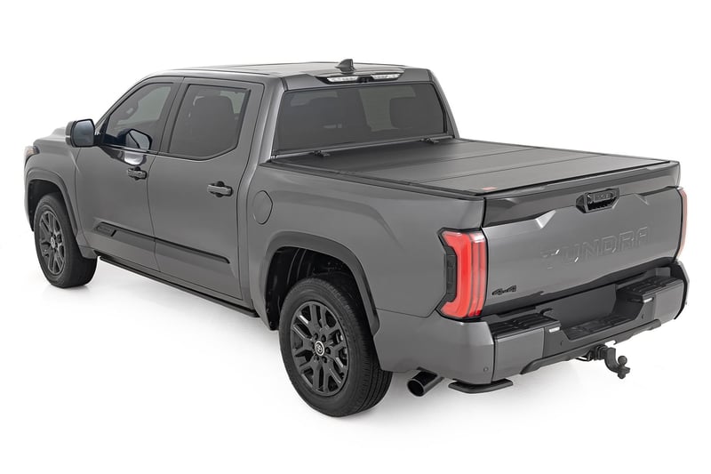 Hard Tri-Fold Flip Up Bed Cover | 5'7