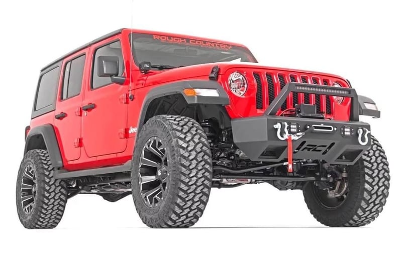 ROUGH COUNTRY 3.5インチ スプリングJeep ジープ ラングラー 3.5 Inch Lift Kit | 4-Door | Jeep Wrangler Unlimited JL (18