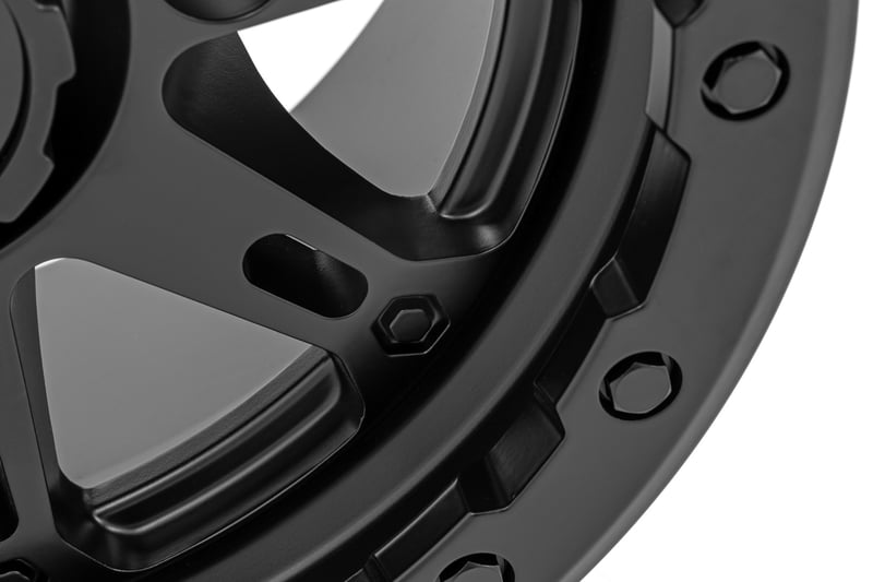 Rough Country 94 Series Wheel | UTV | Matte Black | 14x7