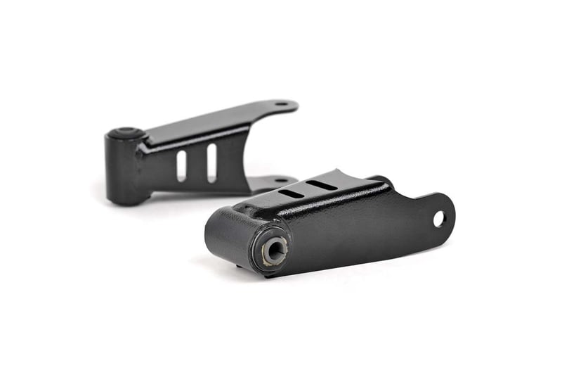 JDMSPEED 3" Lowering Drop Shackles For Chevy Silverado & GMC Sierra HD – 2001-2010, Rear