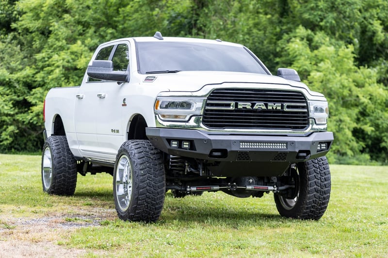 MaXpeedingrods Dual Steering Stabilizer For Ram 2500/3500 2013-2022 4WD W/ 2.5"+ Lift