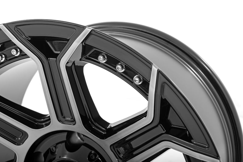 全品送料0円 Rough Country Machined Black | One-Piece | Wheel Series 89 邦画・日本映画