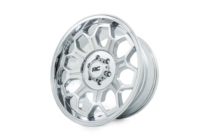 Rough Country 77 Series Wheel | One-Piece |Chrome | 22x12