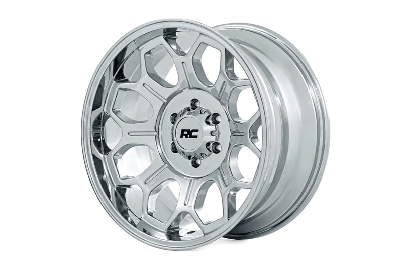 Rough Country 77 Series Wheel | One-Piece |Chrome | 22x12