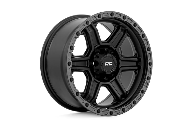 ラフナ7点 Rough Country 79 Series Wheel | One-Piece | Semi Gloss Black