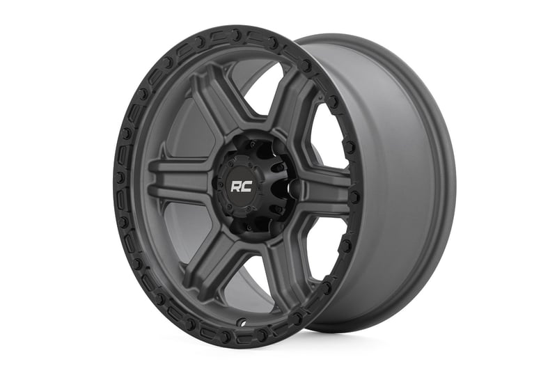 wccf    ロケテ⭐︎P59     ラムーシ Rough Country 79 Series Wheel | One-Piece | Gunmetal Gray w