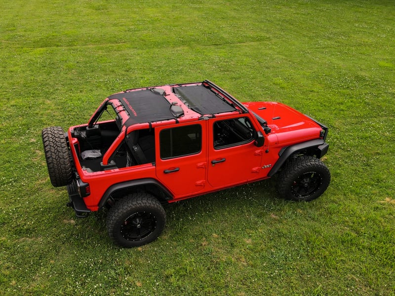 Mesh Bikini Top Plus | Jeep Wrangler JL 4WD (2018-2023) | Rough