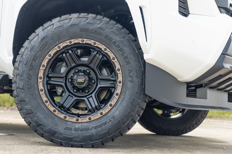 Rough Country 79 Series Wheel | One-Piece | Semi Gloss Black