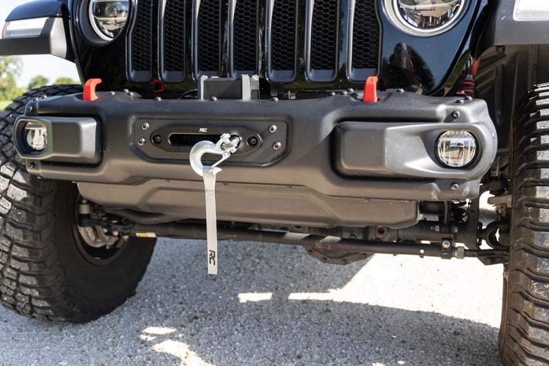 Winch Mounting Plate | Modular Steel OE Bumper | Jeep