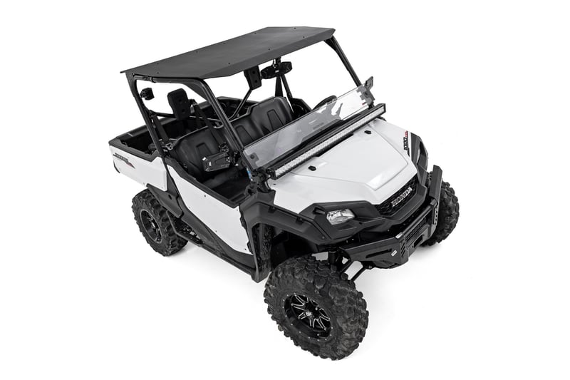 Housse De Protection étanche X AUTOHAUX Pour Honda Pioneer 1000 - 210D PU - Noir - 298x160x195 Cm