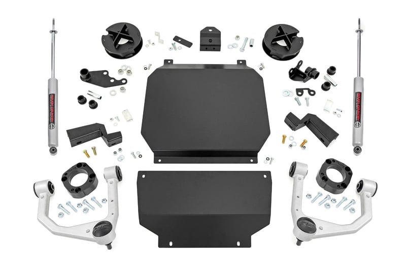 カーフレイズブロック 3.5 Inch Lift Kit | Toyota Sequoia 4WD (2023-2025) | Rough