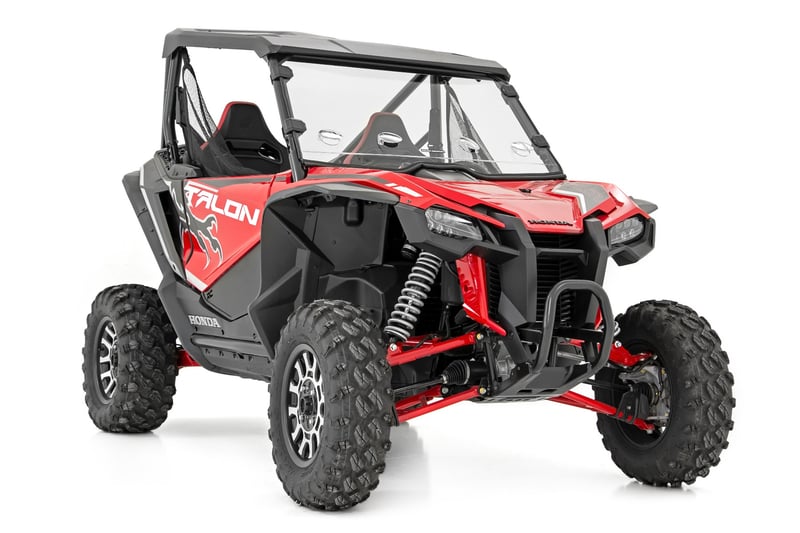 Full Front Windshield For Honda Talon 1000R/1000X 2019-2024 – Clear, Scratch-Resistant