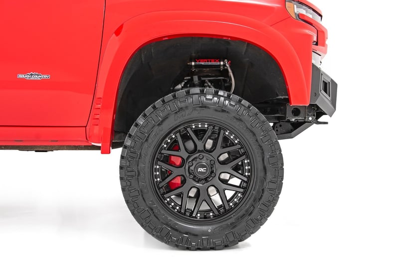 Rough Country 95 Series Wheel | One-Piece | Gloss Black