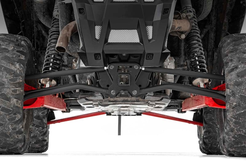 Rough Country Piastra Per Verricello In Acciaio Per Polaris RZR 1000/XP 14-21 – Kit Di Montaggio Resistente