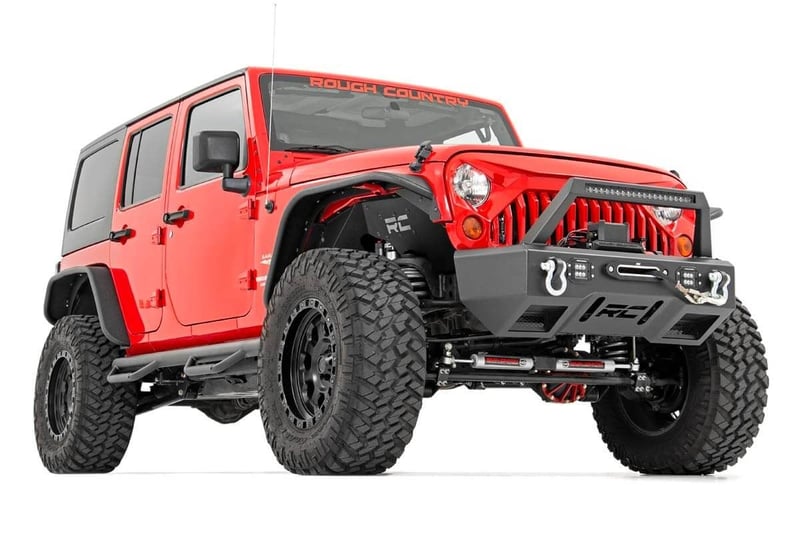 rough country jeep wrangler jk ロアコントロール Amazon.com: Rough Country Contoured Drop Steps for Jeep