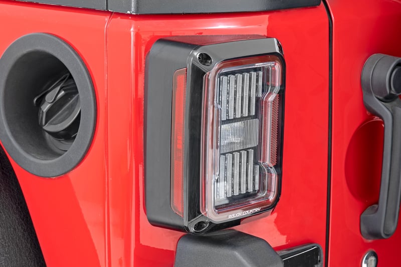 SPL 7" LED Headlight & Tail Light Combo Kit For Jeep Wrangler JK (2007-2017) – 4 Lights + Fog Lamps + Turn Signals