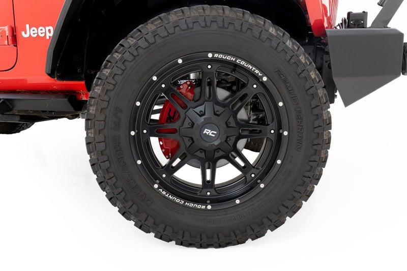 Caliper Covers | Front and Rear | Red | Jeep Wrangler JL (18-25