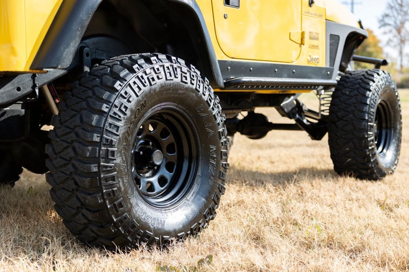 Steel Wheel | Black | 15x8 | 6x5.5 | 4.25 Bore l -19 | Rough