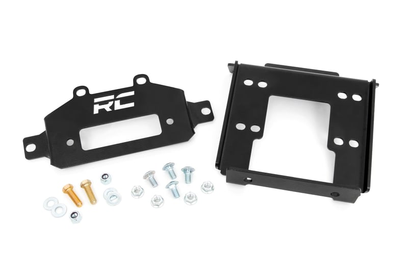 thumbnail image 2 of Polaris RZR XP Turbo Winch Mounting Plate | SuperATV 2 of 10