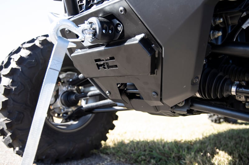 thumbnail image 2 of 4500lb Electric Winch Kit For Polaris RZR PRO XP/XP4 – Synthetic Rope, Wireless Remote, Mounting Plate 2 of 3