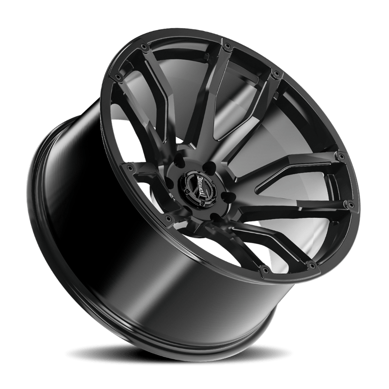 Torque Impact | Satin Black | 20x9 | 6x5.5 | -12mm | Rough