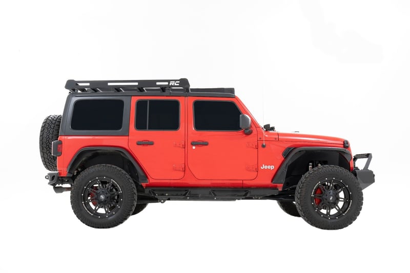Caliper Covers | Front and Rear | Red | Jeep Wrangler JL (18-25