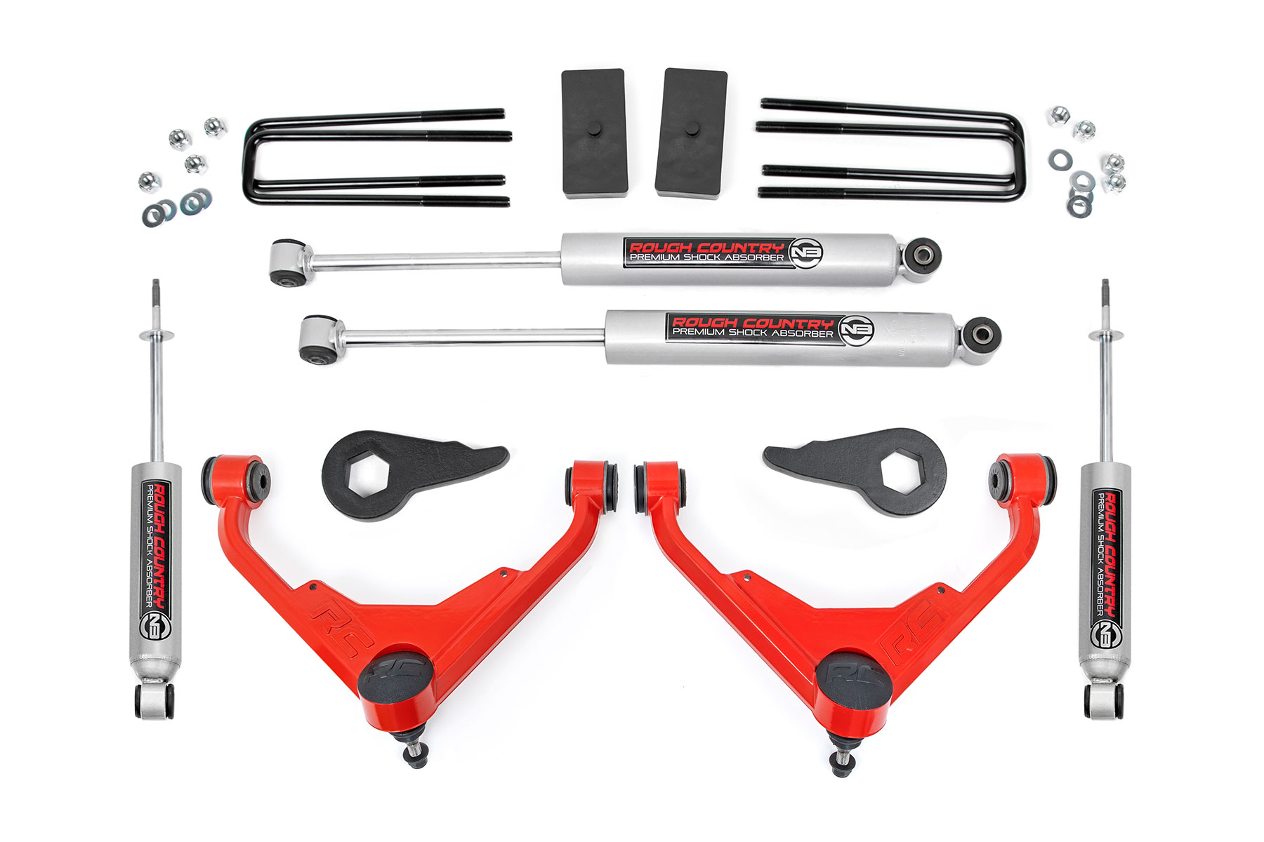 3 Inch Lift Kit | Chevy/GMC 2500HD/3500HD/Suburban 2500/Yukon XL 2500 (01-10)