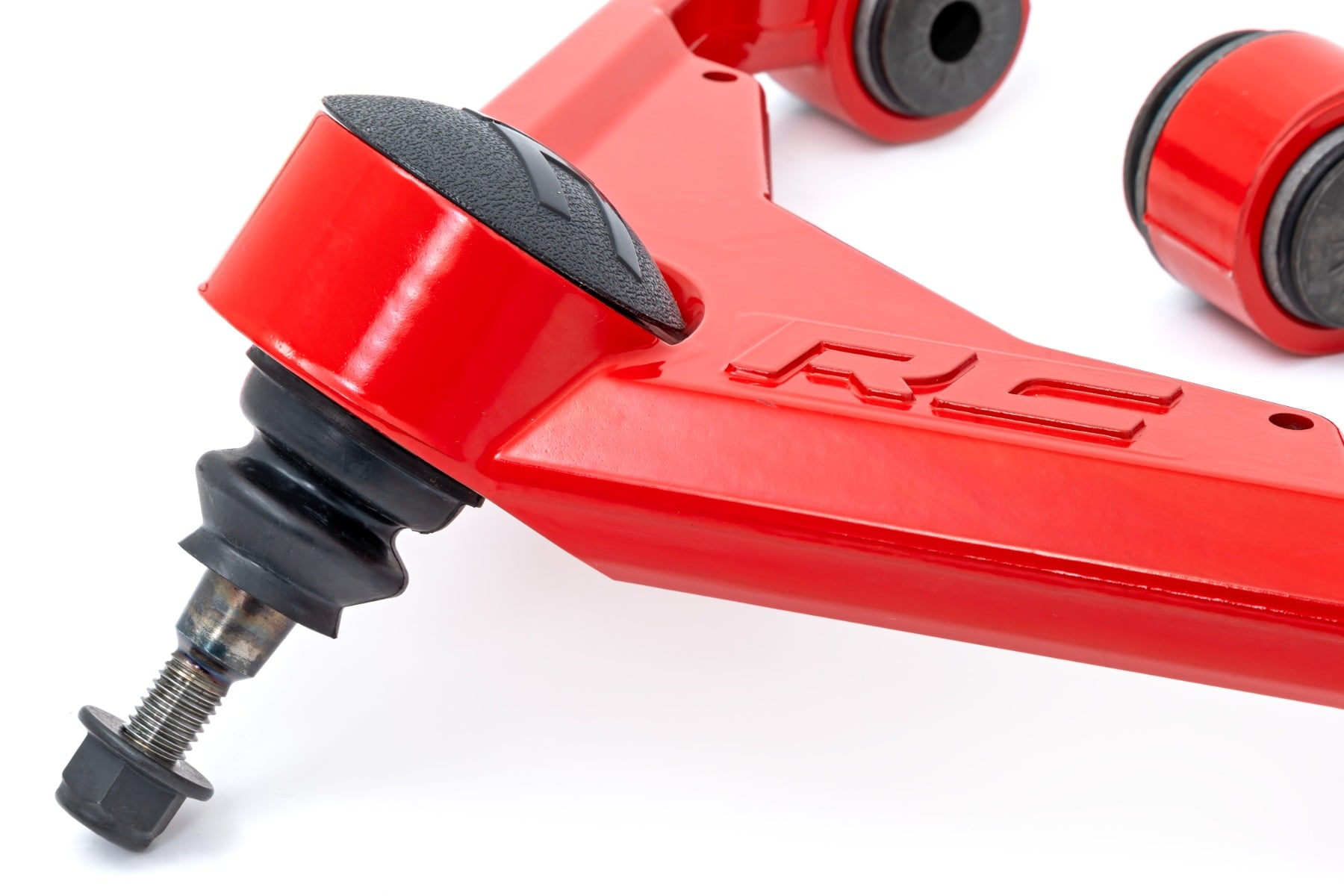 Red Forged Upper Control Arms | 3 Inch Lift | Chevy/GMC 2500HD (01-10) — view 2