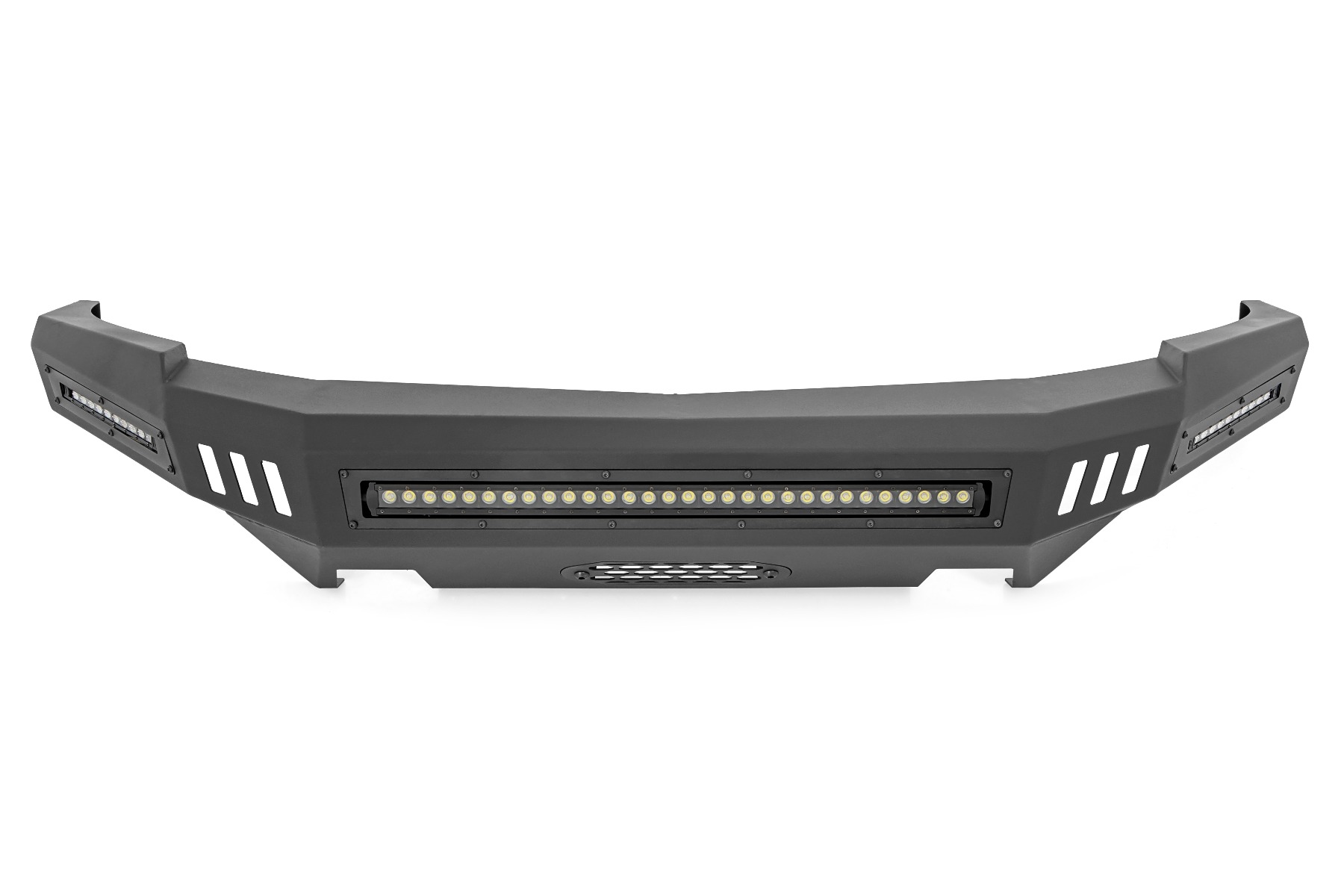 Front High Clearance Bumper | BLK LEDs | Chevy Silverado 1500 2WD/4WD (07-13) — view 4