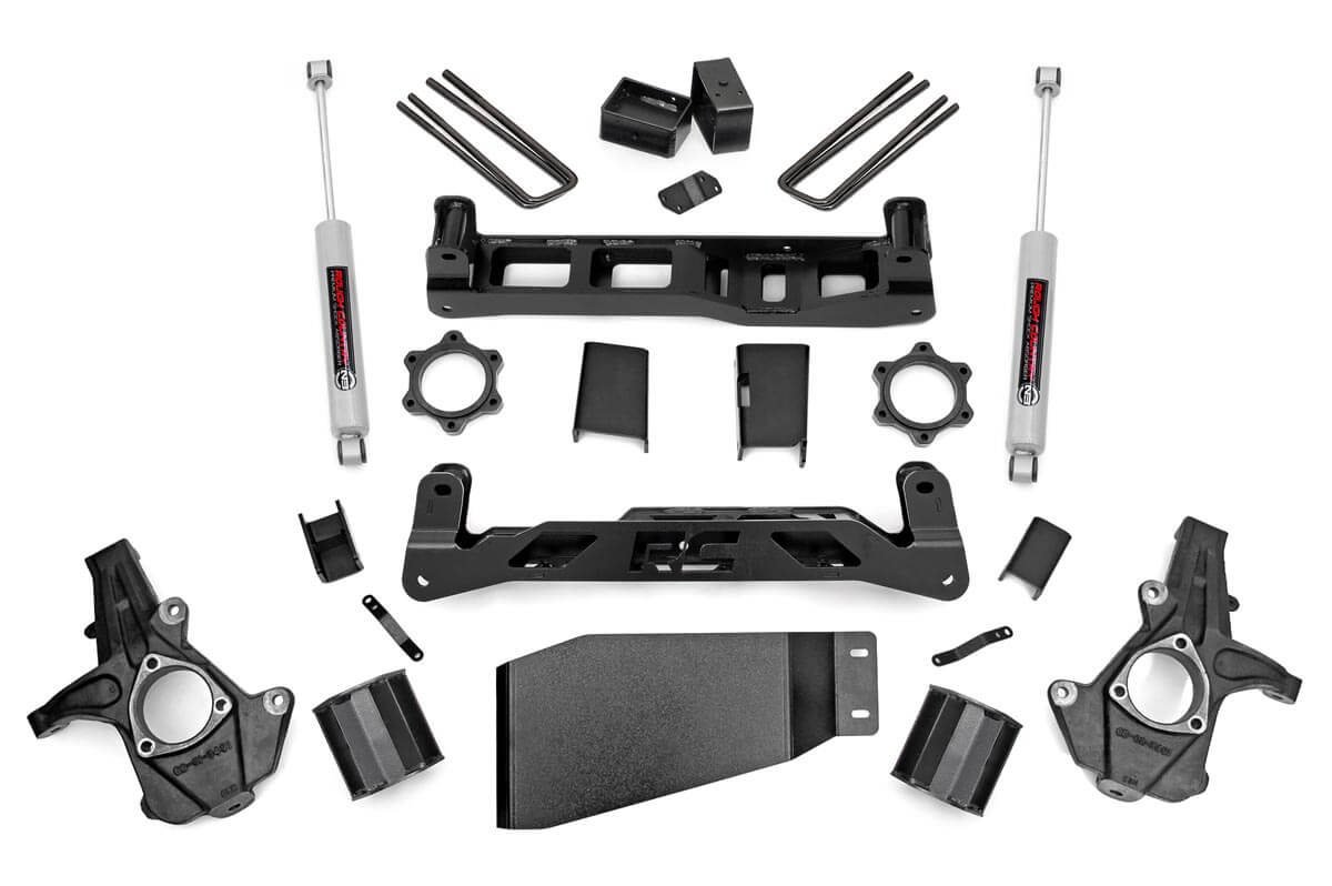 5 Inch Lift Kit | Chevy Silverado & GMC Sierra 1500 4WD (2007-2013 ...