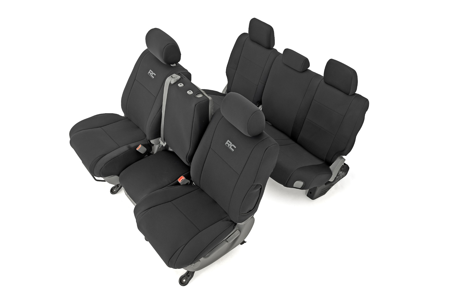 Seat Covers | FR w/ Console Cover and Rear | Toyota Tundra 2WD/4WD (07-13) view 3