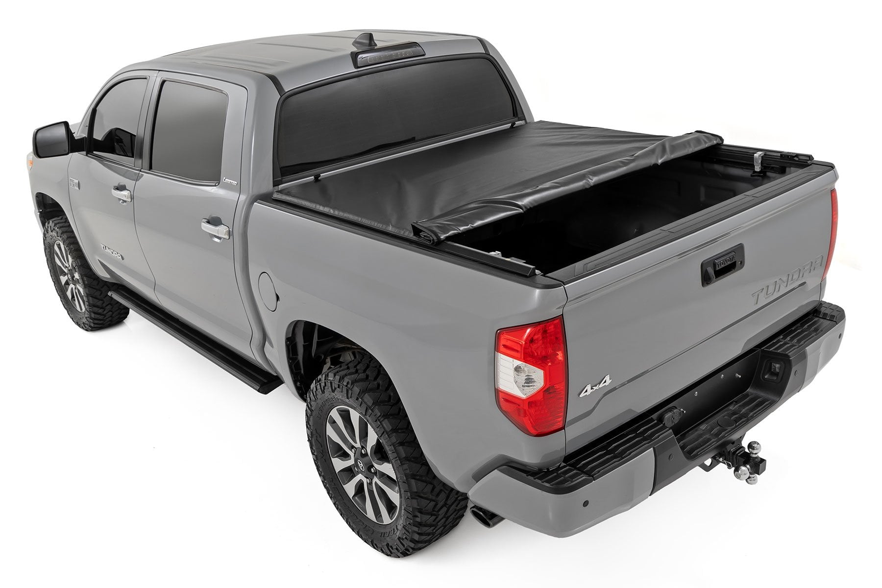 Soft Roll Up Bed Cover | 5'7" Bed | Toyota Tundra 2WD/4WD (2007-2021) — view 2