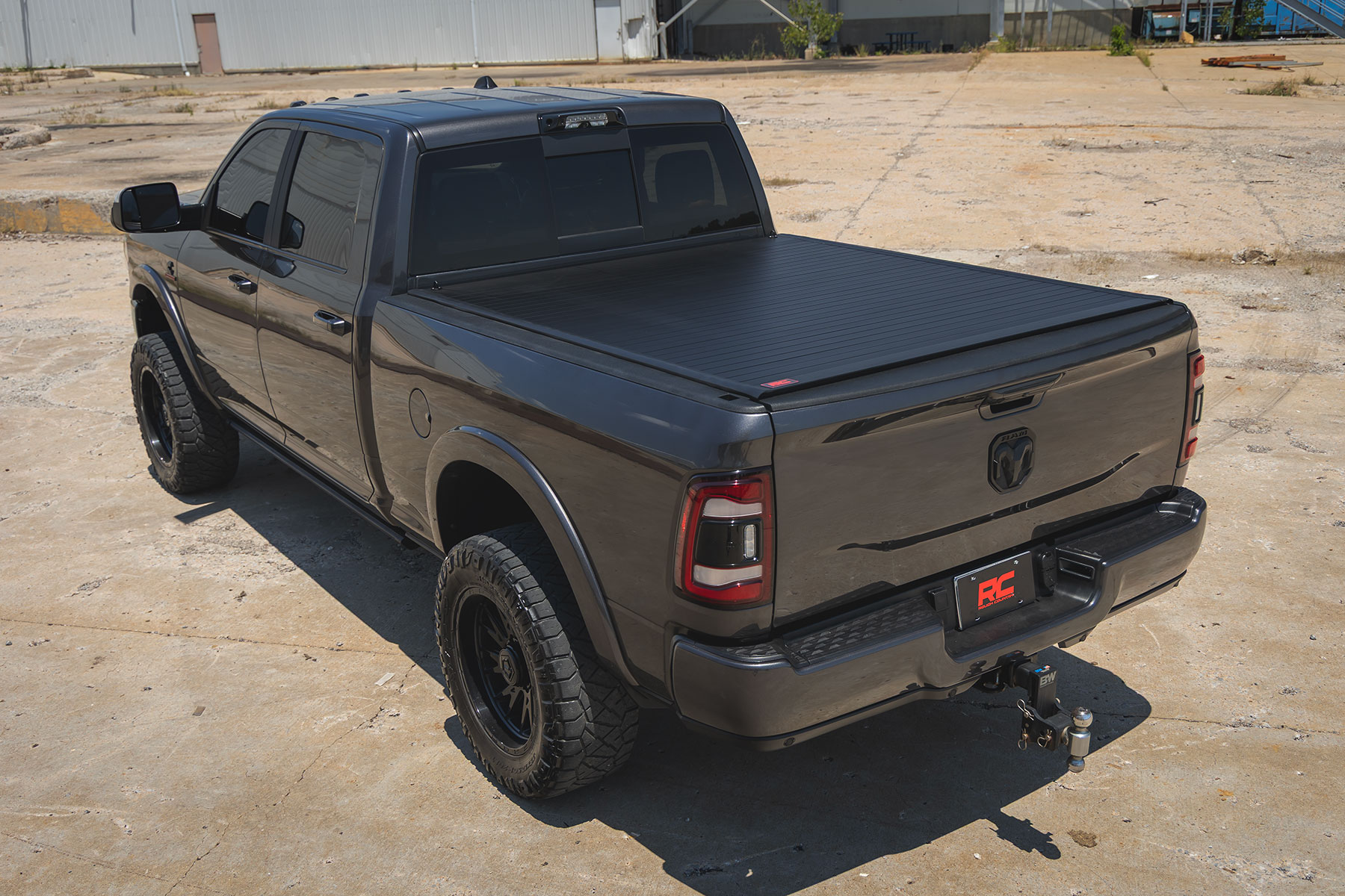 Hard Roll Up Bed Cover | 6'4" Bed | Ram 1500 (09-18)/2500 (09-26) — view 5