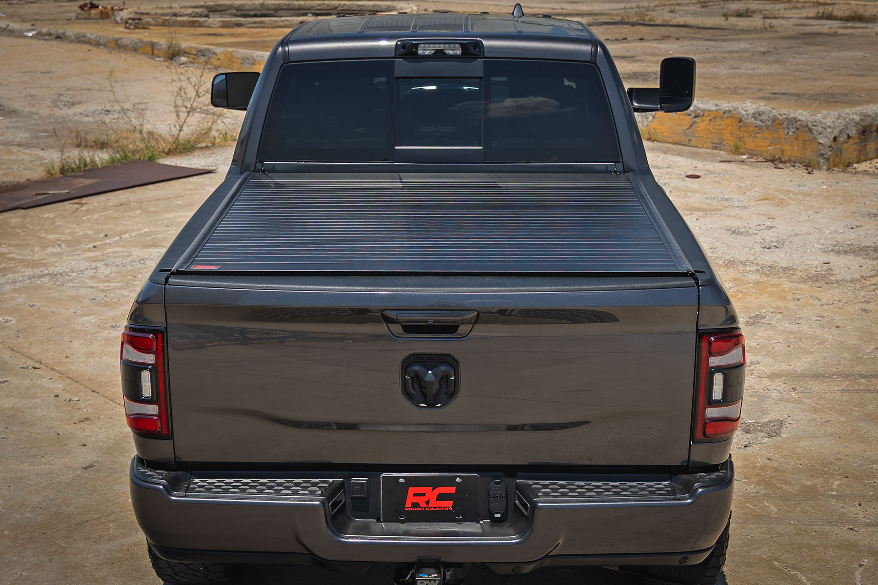 Hard Roll Up Bed Cover | 6'4" Bed | Ram 1500 (09-18)/2500 (09-26) — view 6