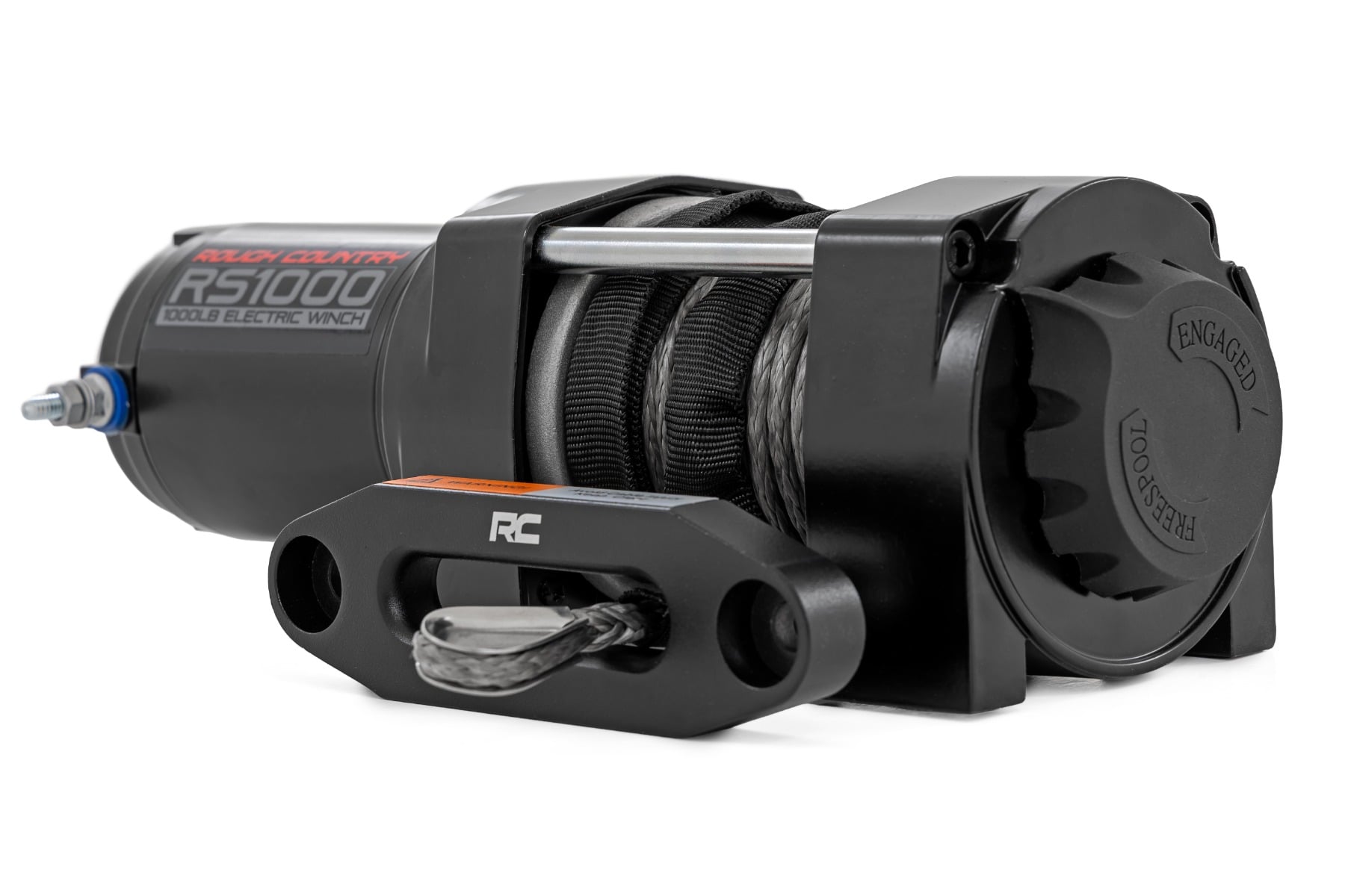 1000-LB Winch | UTV | Synthetic Rope — view 2
