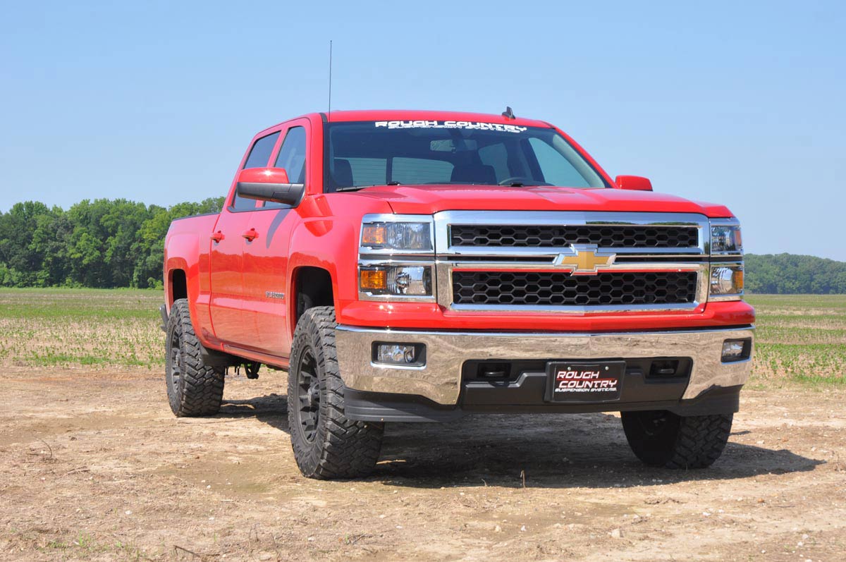 2.5 Inch Lift Kit | Alu/Cast Steel | M1 Strut | Chevy/GMC 1500 (07-18) — view 3