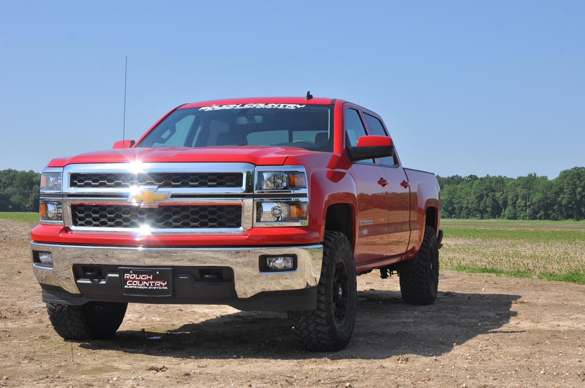 2.5 Inch Leveling Kit | Stamped Steel | Chevy/GMC Sierra 1500 (16-18)/Silverado 1500 (07-18) — view 4