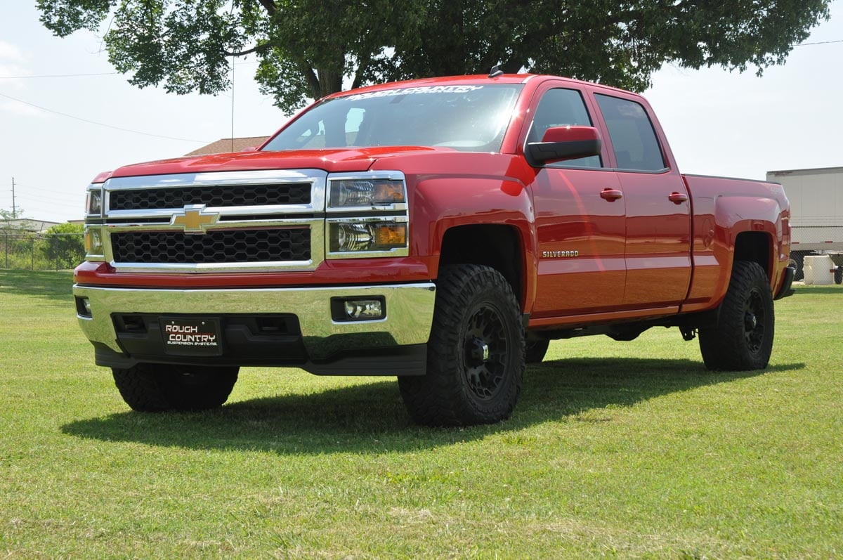 2.5 Inch Leveling Kit | Stamped Steel | Chevy/GMC Sierra 1500 (16-18)/Silverado 1500 (07-18) — view 6