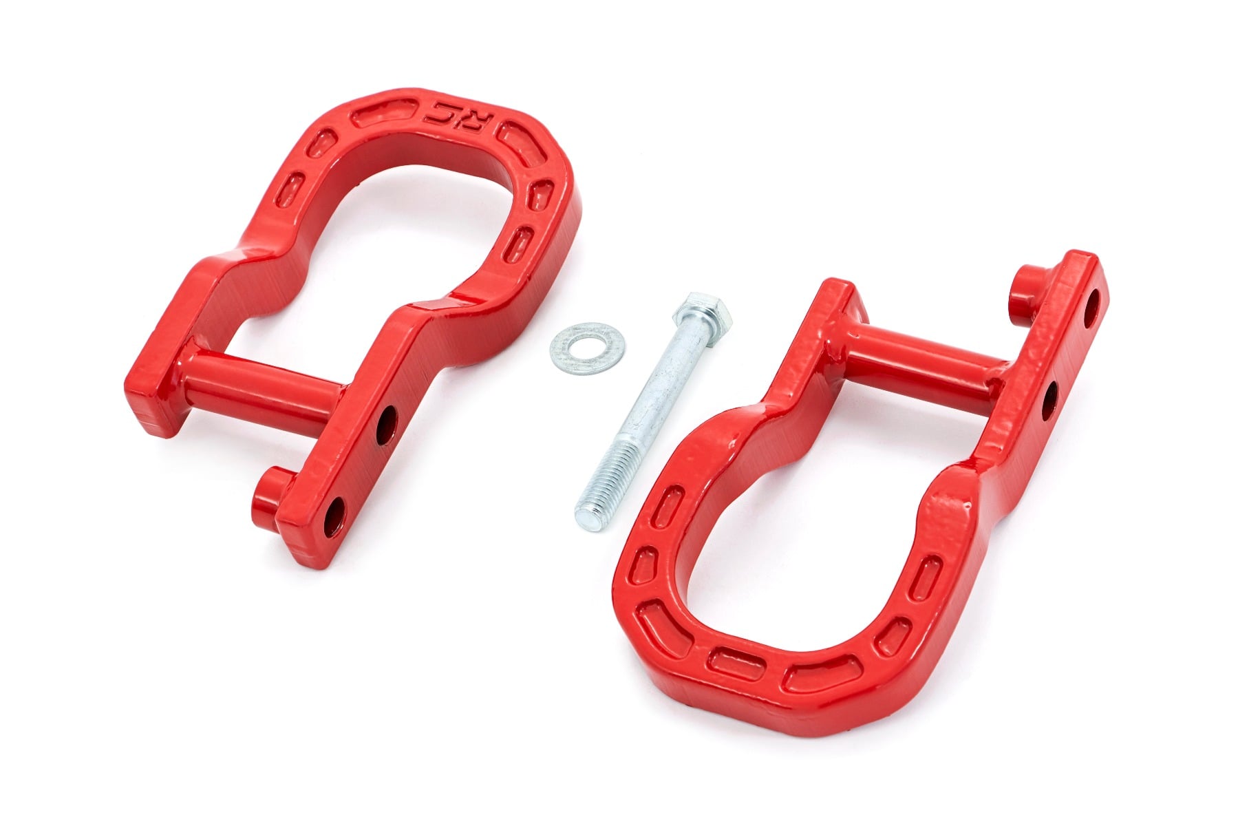 Tow Hooks | Forged | Red | Chevy Silverado 1500 2WD/4WD (2014-2018 & Classic) — view 2